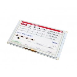 5 or 7 inch DUE panel display